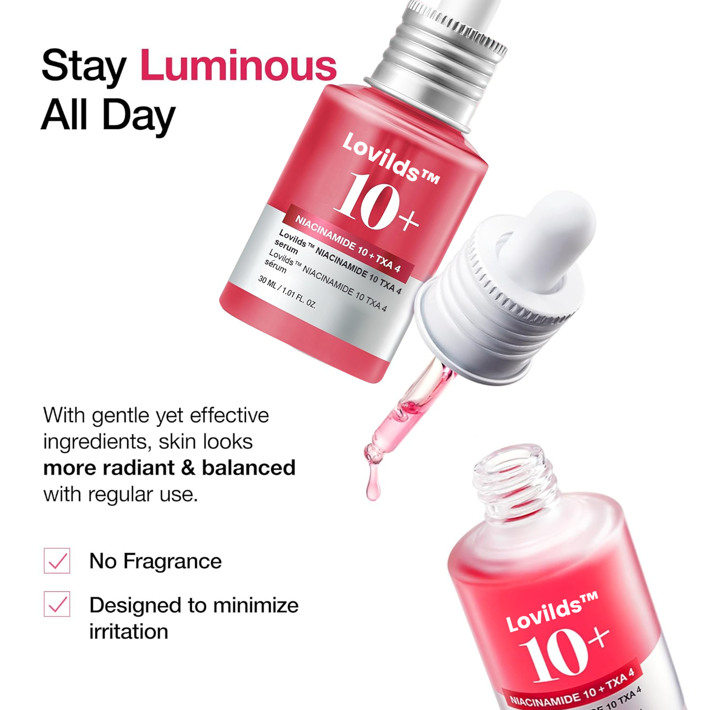Final 3 Hours:70% OFF🔥 Lovilds™ 10% Niacinamide+ 4% Tranexamic Acid Serum