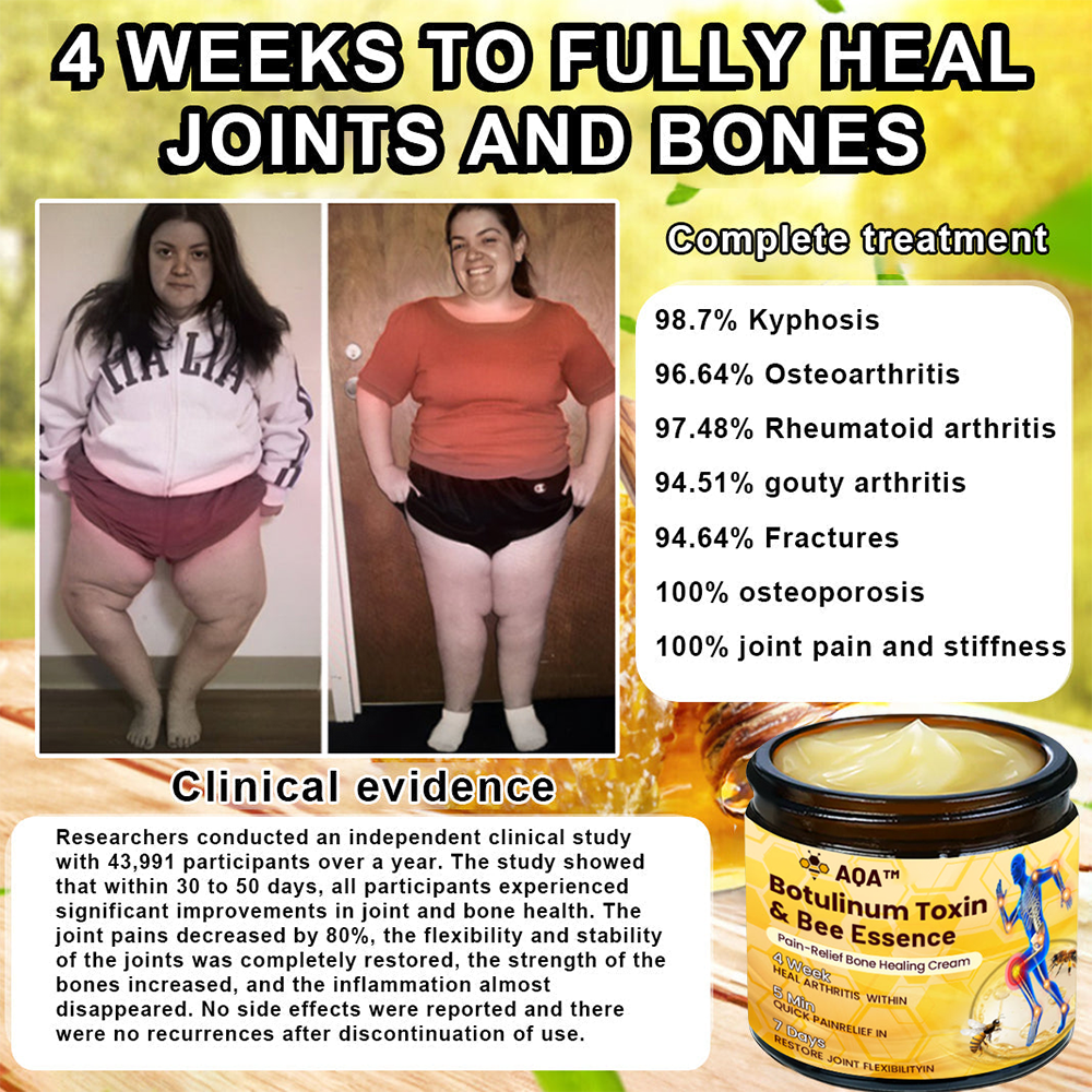 AQA™ Botulinum Toxin & Bee Essence Pain-Relief Bone Healing Cream