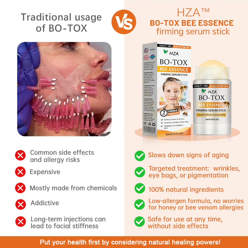 Made and Shipped from USA✨HZA® Bo-tox Bee Essence Firming Serum Stick(🔥LAST DAY 70% OFF)💄