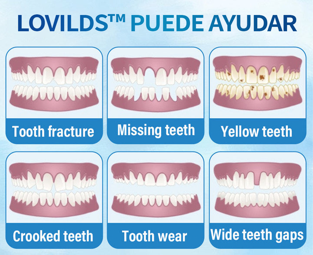 ✅Official Store | LOVILDS™ Moldable Dentures and Dedicated Cleaning Tablets⭐Obtain Australian Dental Association (ADA) Certification