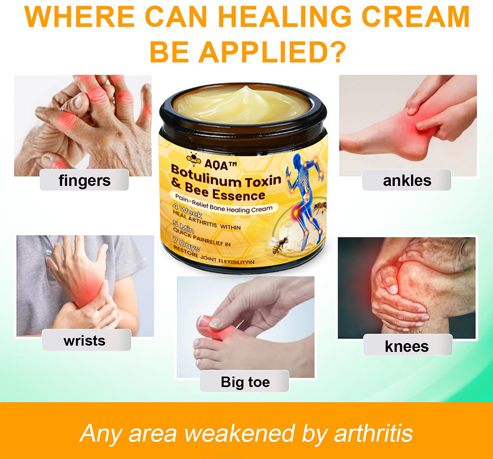 AQA™ Botulinum Toxin & Bee Essence Pain-Relief Bone Healing Cream