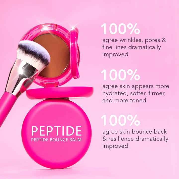 Final 3 Hours: Free brush🔥 Peptide Bounce Balm Foundation