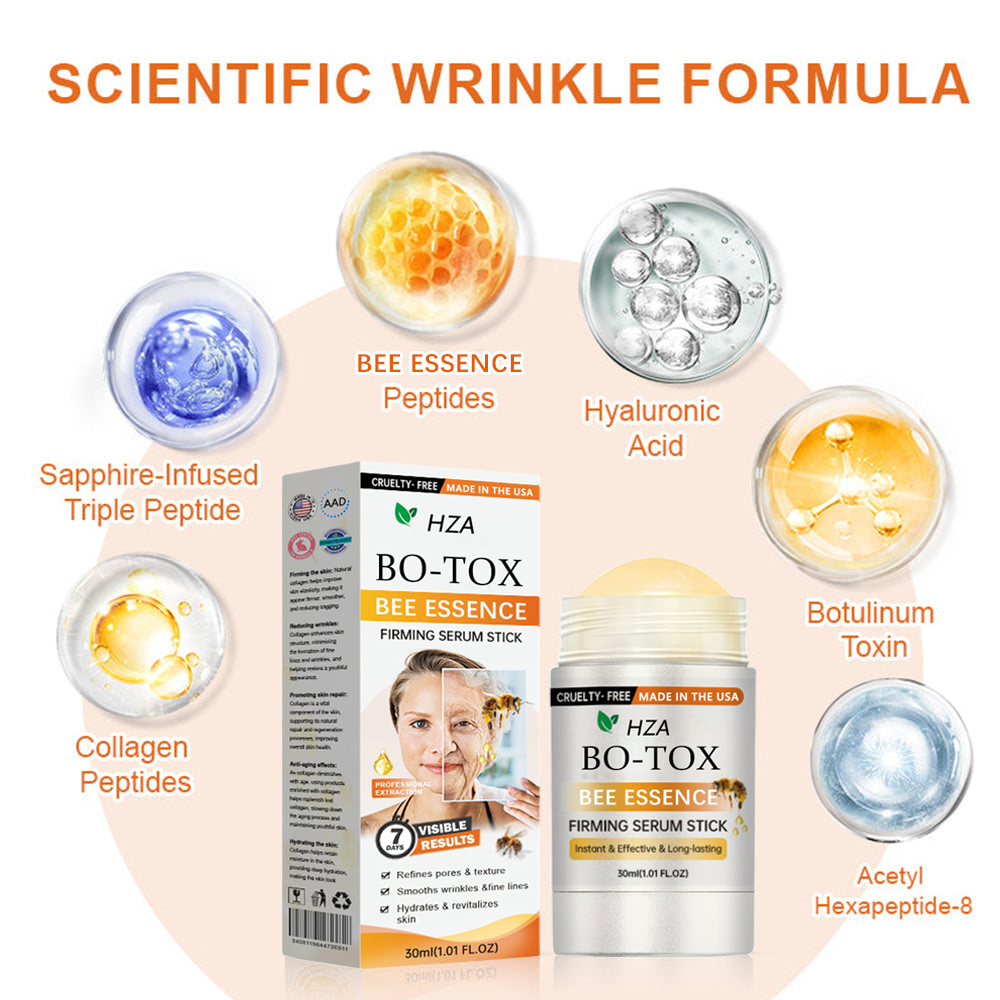 Made and Shipped from USA✨HZA® Bo-tox Bee Essence Firming Serum Stick(🔥LAST DAY 70% OFF)💄