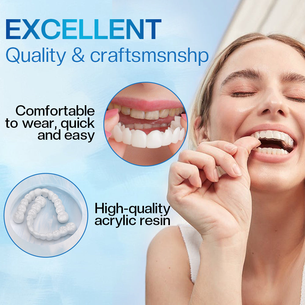 ✅Official Store | LOVILDS™ Moldable Dentures and Dedicated Cleaning Tablets⭐Obtain Australian Dental Association (ADA) Certification