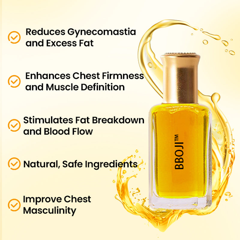 BeeVenom Chest Contour & Fat Burn Oil