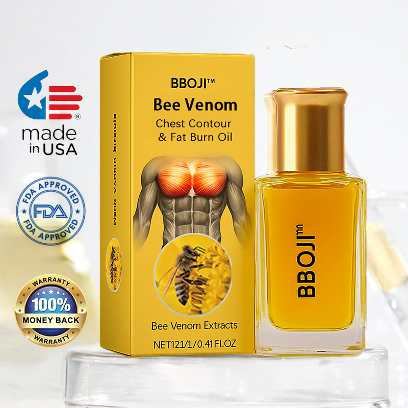BeeVenom Chest Contour & Fat Burn Oil