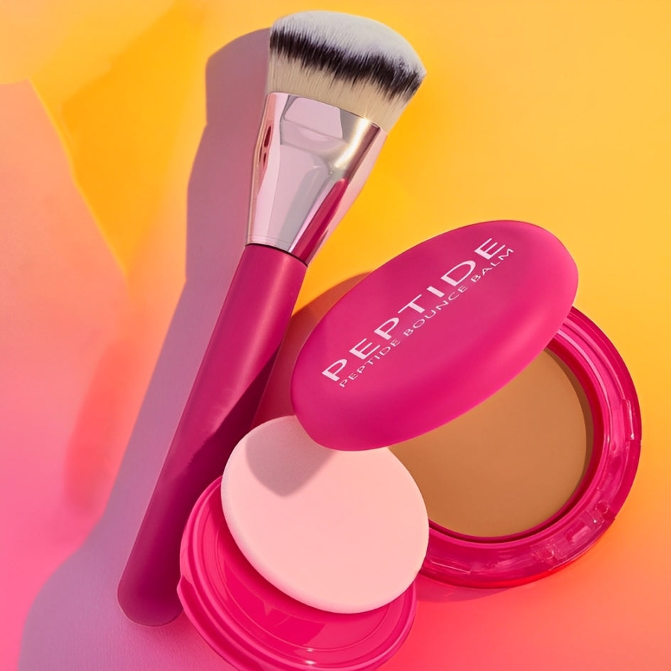 Final 3 Hours: Free brush🔥 Peptide Bounce Balm Foundation