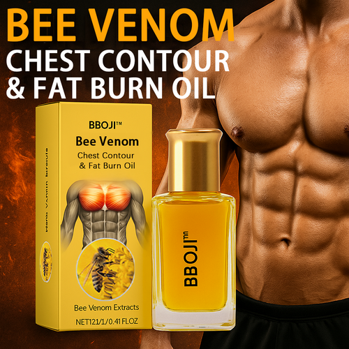 BeeVenom Chest Contour & Fat Burn Oil