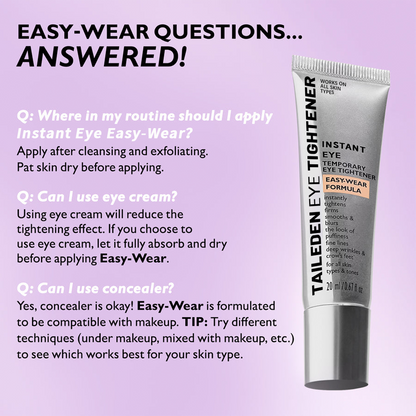 Final 3 Hours: 60%OFF🔥 Instant Eye Tightener Easy-Wear Formula With Brush Free!
